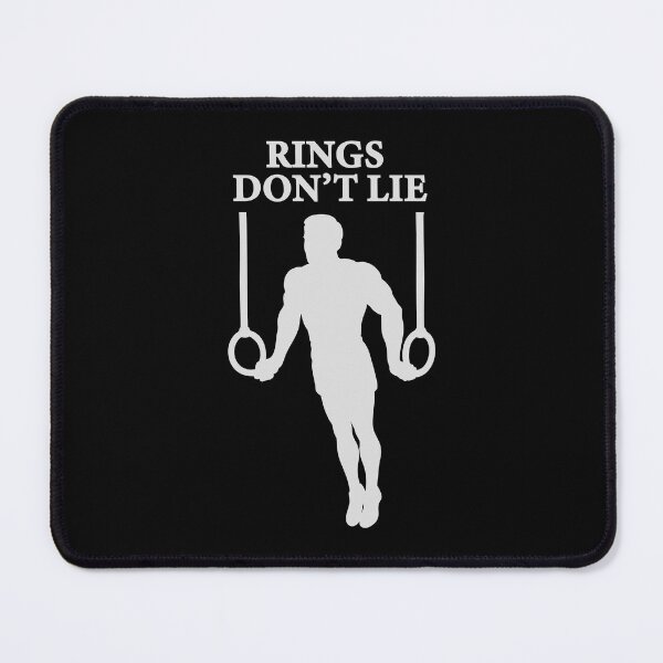 Item preview, Rings Don't Lie Calisthenics Gym Training Workout designed and sold by LuminOrb.
