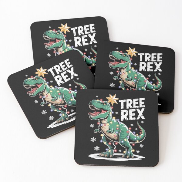Item preview, Christmas Dinosaur Christmas Tree T rex Xmas designed and sold by DrewLeuschke.