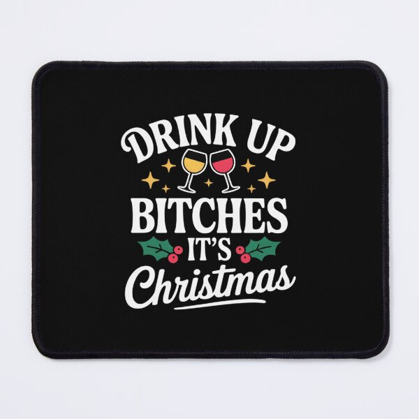 Item preview, Christmas Drinking Humor Xmas Funny Joke designed and sold by AmparoBoyle.