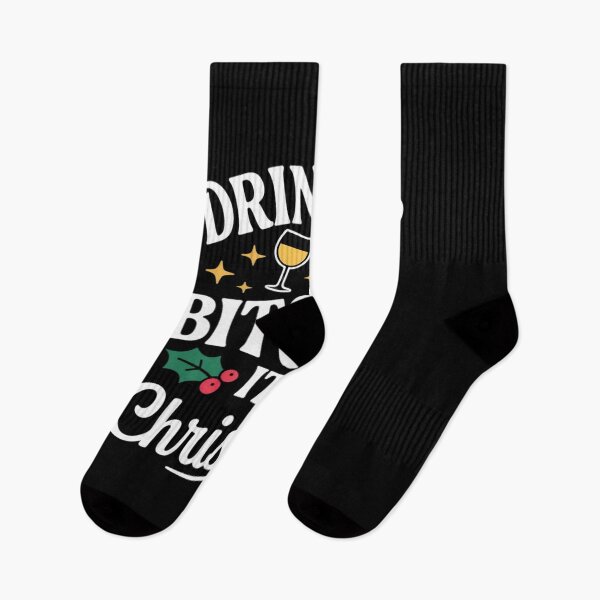 Item preview, Christmas Drinking Humor Xmas Funny Joke designed and sold by AmparoBoyle.