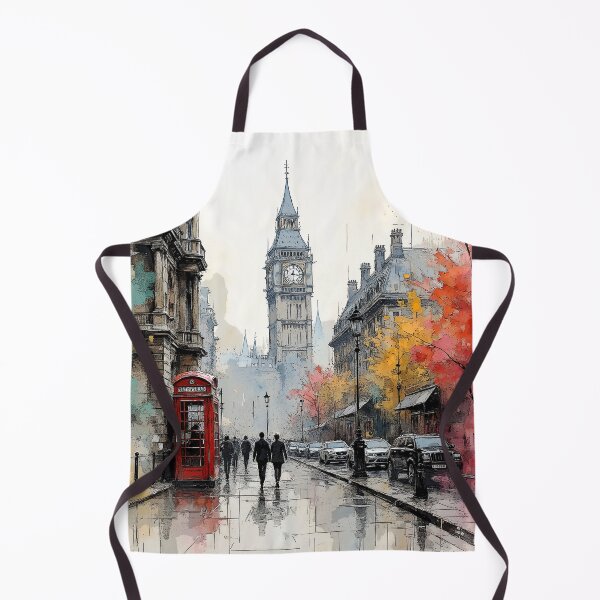 Item preview, Streets of London Water Color designed and sold by Huskyyy Designs.