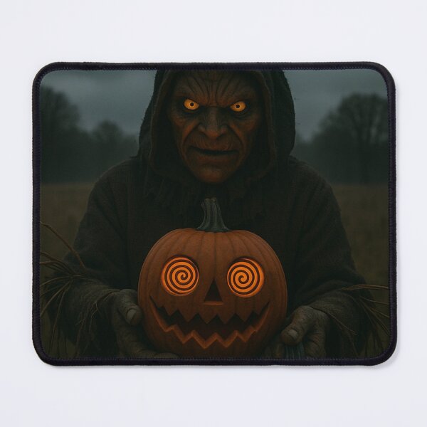 Item preview, The Pumpkin Keeper – Haunted Halloween Scarecrow designed and sold by SavageTeamArt.