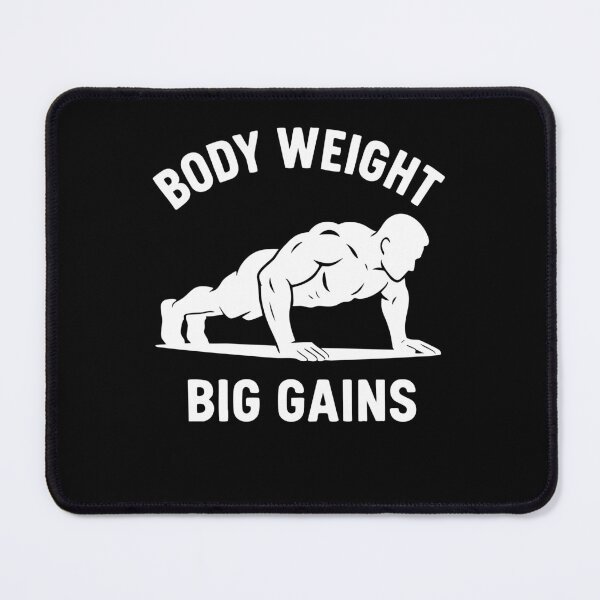 Item preview, Body Weight Big Gains Calisthenics Fitness Gym designed and sold by LuminOrb.