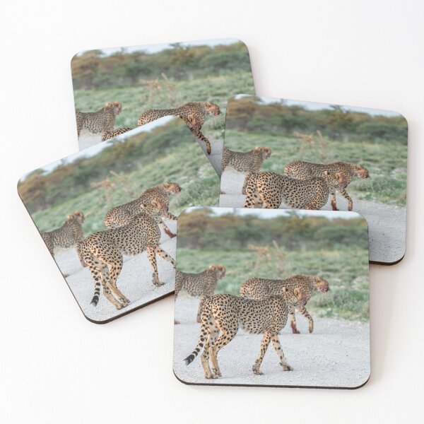 Item preview, After the Chase — The Three Brothers of Etosha Crossing the Road, Namibia (2023) designed and sold by DavideAntoniani.