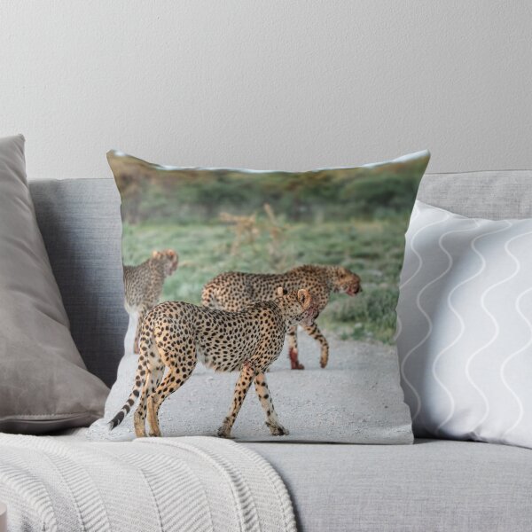 Item preview, After the Chase — The Three Brothers of Etosha Crossing the Road, Namibia (2023) designed and sold by DavideAntoniani.