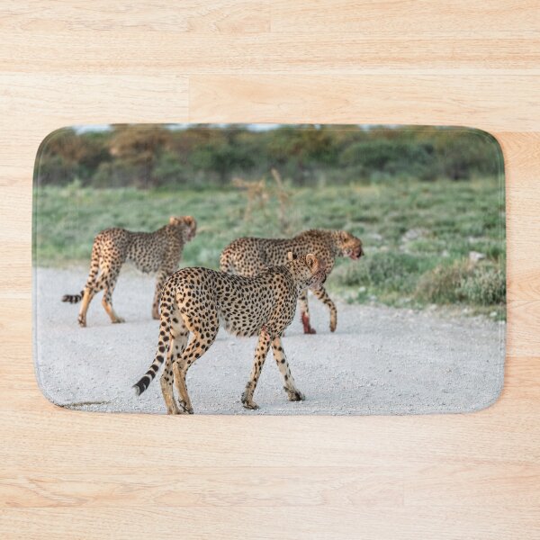 Item preview, After the Chase — The Three Brothers of Etosha Crossing the Road, Namibia (2023) designed and sold by DavideAntoniani.