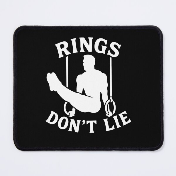 Item preview, Rings Don't Lie Calisthenics Fitness Gym Training designed and sold by LuminOrb.