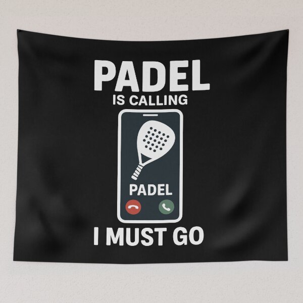 Item preview, Padel Is Calling Padel I Must Go designed and sold by LuminOrb.