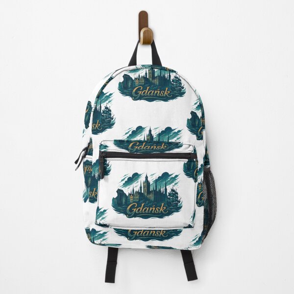 Item preview, Danzig Gdańsk maritime silhouette Poland gift designed and sold by Pineapple-Tree.