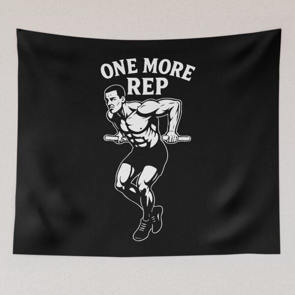 Item preview, Calisthenics Gym Training One More Rep Fitness designed and sold by LuminOrb.