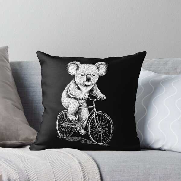 Item preview, Cycling Bicycle Koala Vintage Cyclist Funny Biker Animal designed and sold by GrandeDuc.