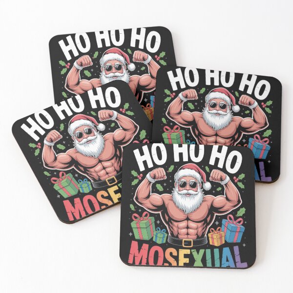Item preview, Christmas Ho Homosexual Funny Xmas Gay Pride Santa Lgbt designed and sold by VladoZork.