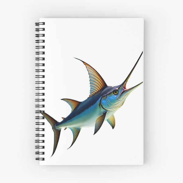 Item preview, Ferocious Giant Swordfish Attack Deep Sea Predator Design Ocean Warrior Art designed and sold by AwesomeDigiShop.