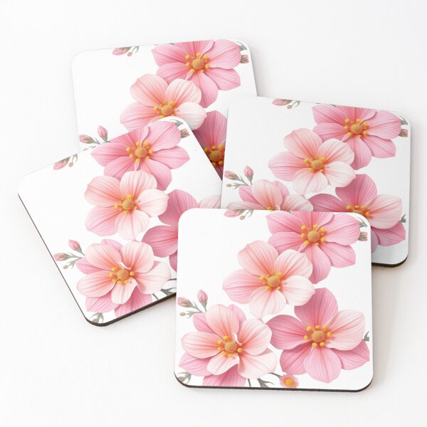 Item preview, Aesthetic Soft Pink Bloom Cluster designed and sold by DreamyPrint1.