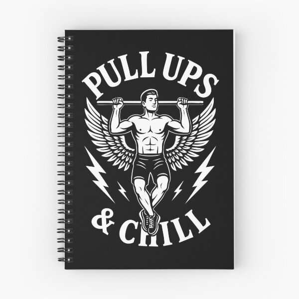 Item preview, Pull Ups & Chill Calisthenics Fitness Gym Training designed and sold by LuminOrb.