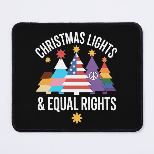 Item preview, Christmas Lights And Equal Rights LGBTQ designed and sold by VladoZork.