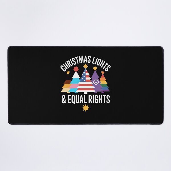 Item preview, Christmas Lights And Equal Rights LGBTQ designed and sold by VladoZork.