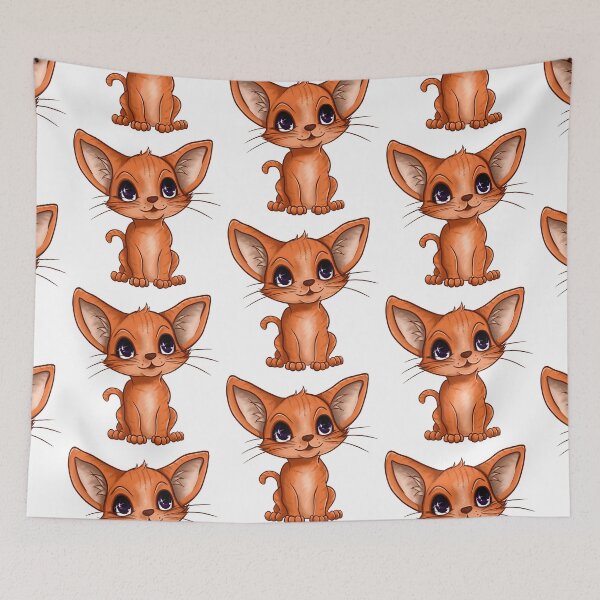 Item preview, Big Eared Cat designed and sold by vasetti-press.