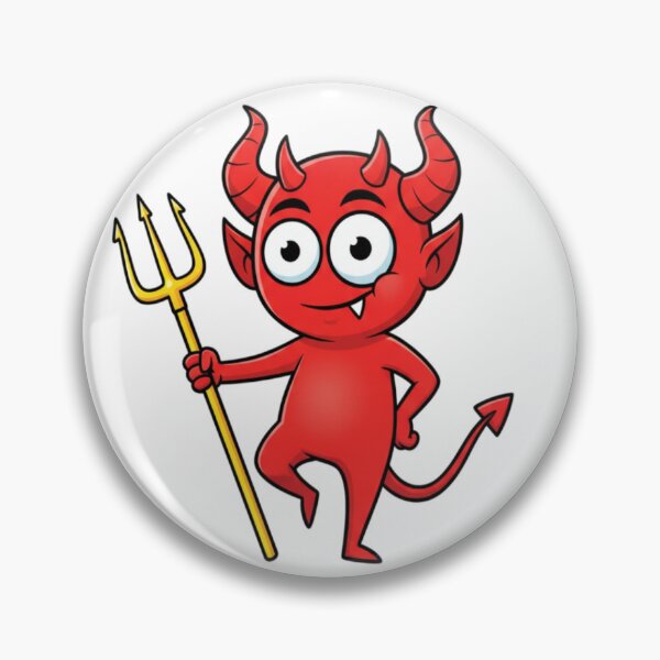 Item preview, Cheerful Little Red Demon designed and sold by PrintBreeze.