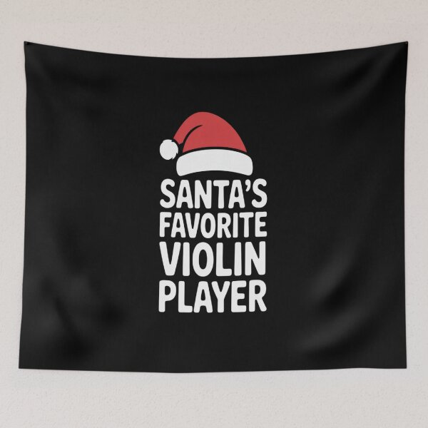 Item preview, Christmas Santa's Favorite Violin Player Funny Violinist designed and sold by VladoZork.