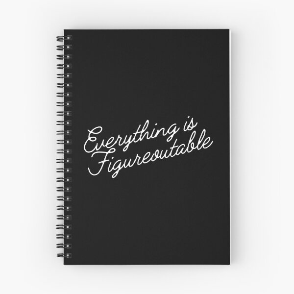 Item preview, Everything is Figureoutable designed and sold by SWETA HALDER.