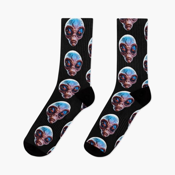 Item preview, Realistic Alien Face Sci Fi Horror Artwork designed and sold by Amanda's Factory.