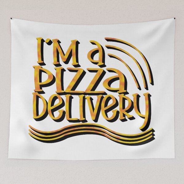 Item preview, I’m a Pizza Delivery – Funny Pizza Lover & Delivery Design – Foodie Gift designed and sold by sednalafandy79.
