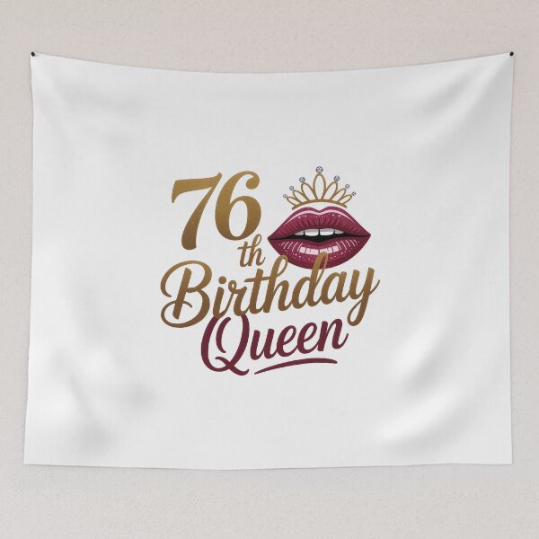 Item preview, 76 th Birthday Queen  designed and sold by jkrphoto.