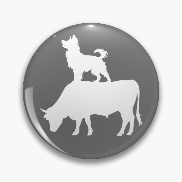Item preview, Cow and dog designed and sold by QuanntixArt.