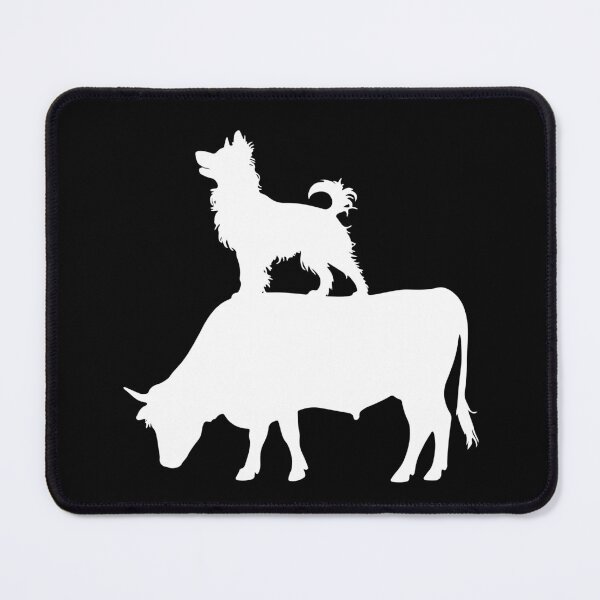 Item preview, Cow and dog designed and sold by QuanntixArt.