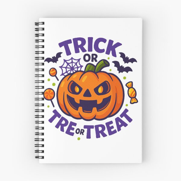 Item preview, Trick or Treat Pumpkin – Cute Halloween Jack-O’-Lantern Design designed and sold by OxiSkor.