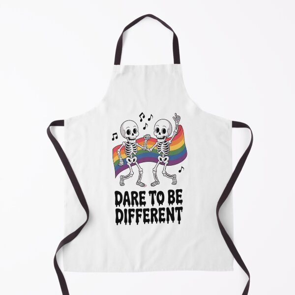 Item preview, Dancing Skeletons Pride Dare To Be Different LGBTQ Halloween designed and sold by VladoZork.