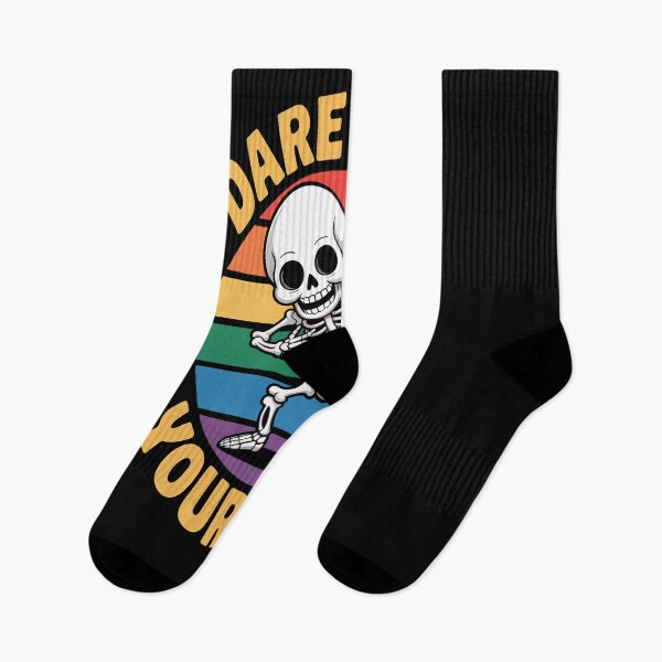Item preview, Dare To Be Yourself Cute LGBT Pride Halloween designed and sold by VladoZork.