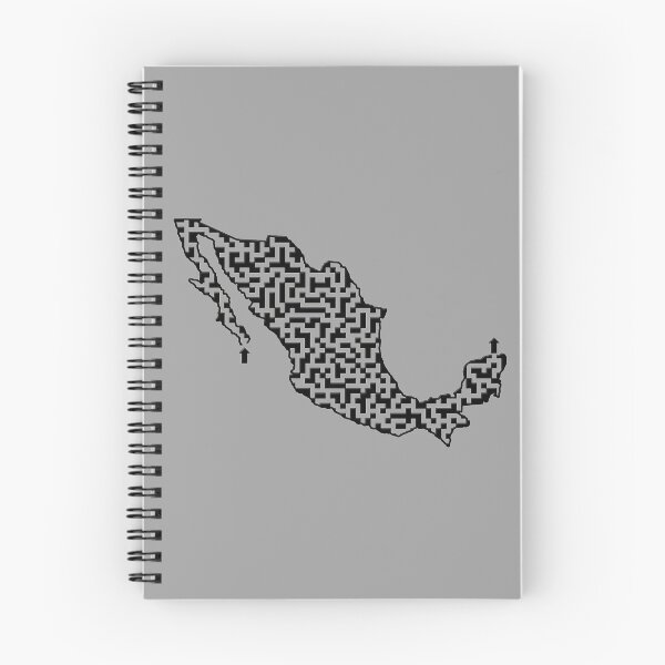 Item preview, Mexico Outline Maze & Labyrinth designed and sold by gorff.