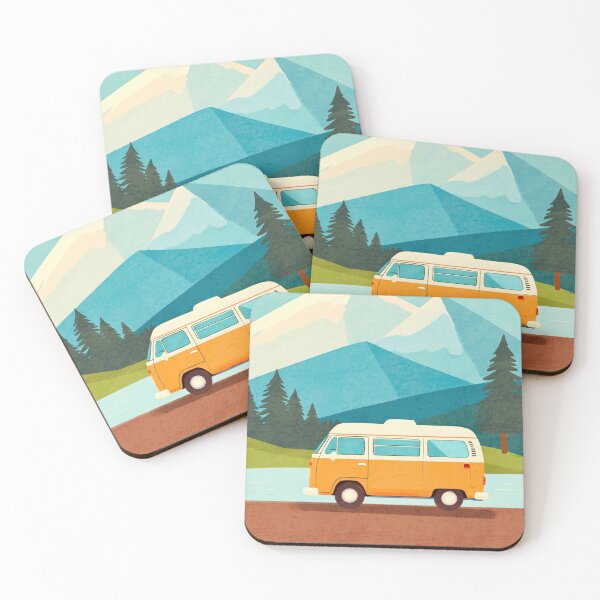 Item preview, Retro Orange Camper designed and sold by Citizen.