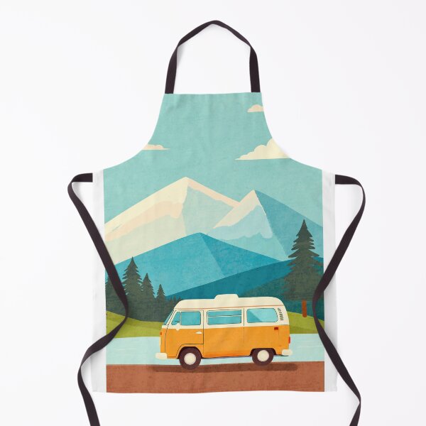 Item preview, Retro Orange Camper designed and sold by Citizen.