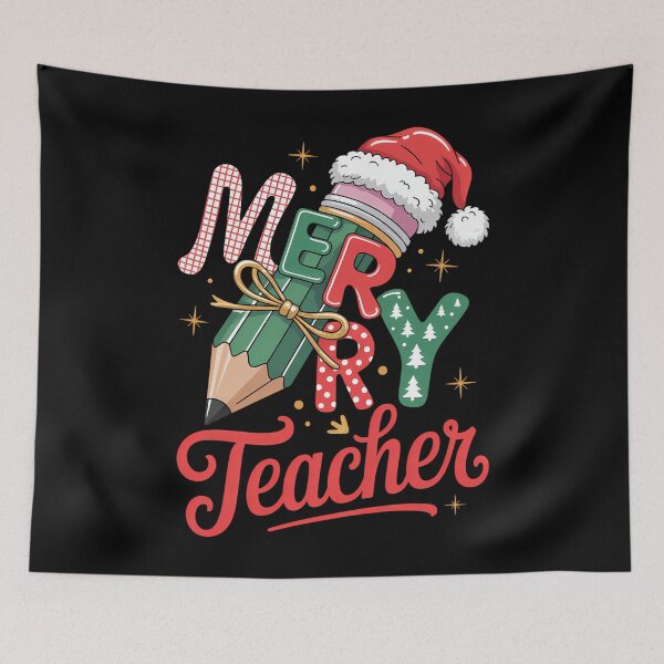 Item preview, Coquette Christmas Teacher Cute designed and sold by LunaCrazeArt.