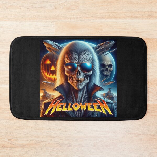 Item preview, Futuristic Alien Skeleton Halloween Battle designed and sold by Voodoo Store Paranormal Collections.