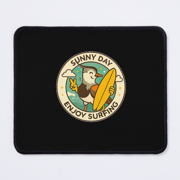 Item preview, Lapwing Surfer – Sunny Day Cartoon Bird Design designed and sold by ArteeInnovation.