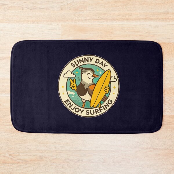 Item preview, Lapwing Surfer – Sunny Day Cartoon Bird Design designed and sold by ArteeInnovation.