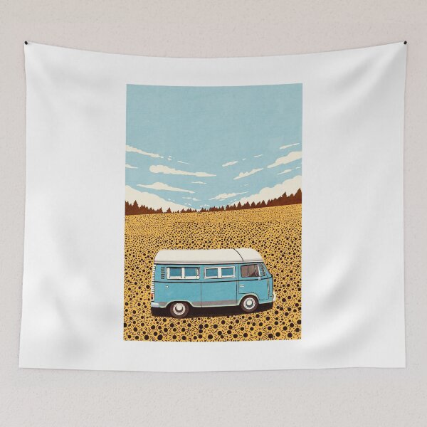 Item preview, Retro Blue Camper designed and sold by Citizen.