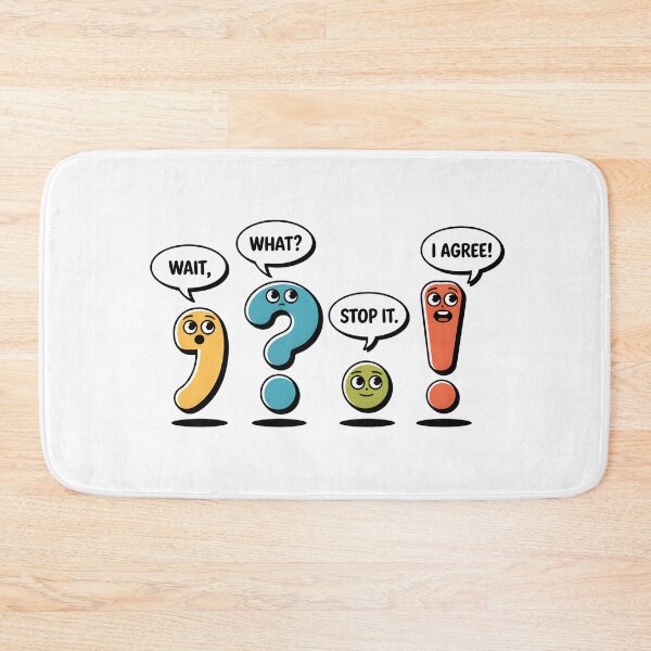 Item preview, Wait What Stop It I Agree - A funny design for grammar and English teachers who feel every punctuation mark. designed and sold by ZyziowskyArt.