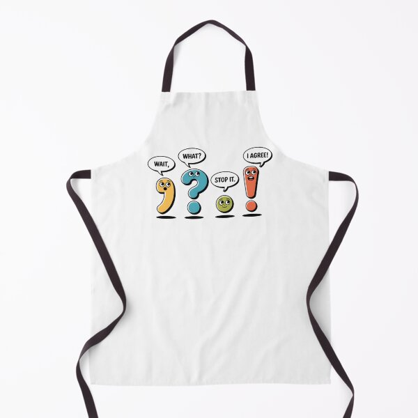 Item preview, Wait What Stop It I Agree - A funny design for grammar and English teachers who feel every punctuation mark. designed and sold by ZyziowskyArt.