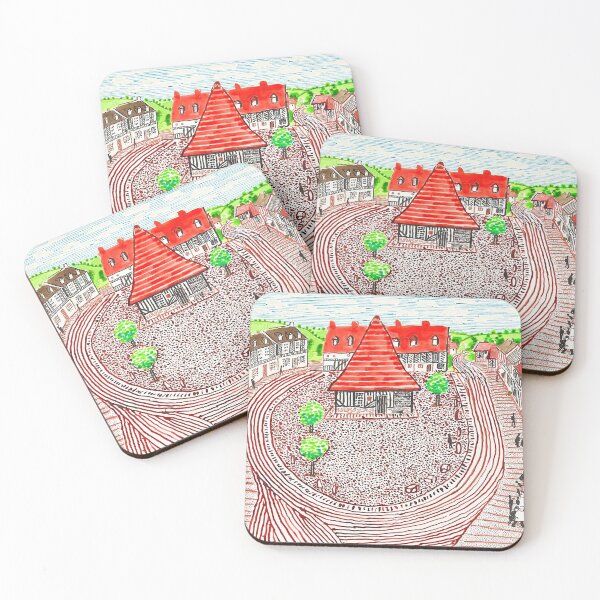 Item preview, Beuvron-en-auge Panorama By David Hockney designed and sold by DSGIJUF.