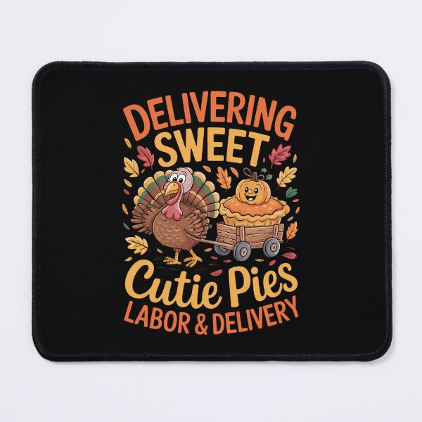 Item preview, Delivering Labor And Delivery Thanksgiving Nurse designed and sold by Turbotine.