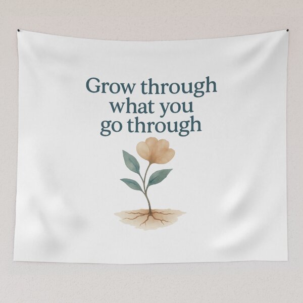 Item preview, Grow Through What You Go Through designed and sold by HealingWearSA.