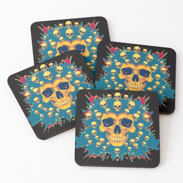 Item preview, Splash Skulls designed and sold by TheDarkVault.