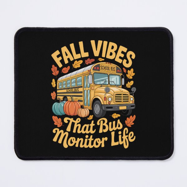Item preview, Fall Bus Monitor Thanksgiving designed and sold by Turbotine.