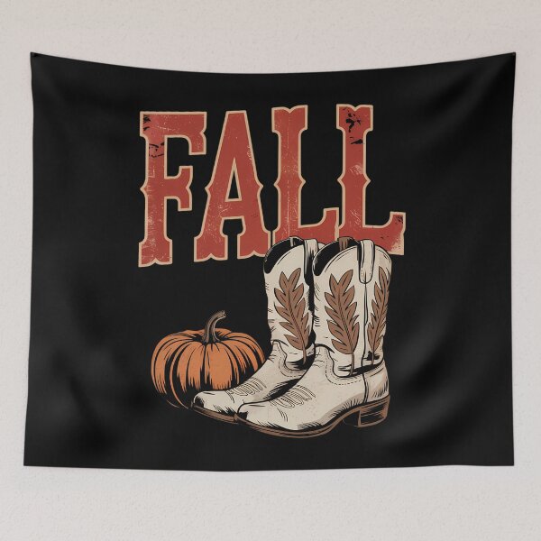 Item preview, Fall Pumpkin Cowboy Western Thanksgiving Autumn designed and sold by Turbotine.