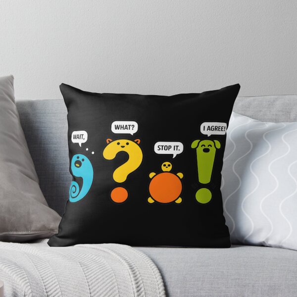 Item preview, Wait What Stop It I Agree - A funny design for grammar and English teachers who feel every punctuation mark. designed and sold by ZyziowskyArt.